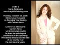 Maria DeSimon with Carmen Harra: Astrological Predictions for the USA (Part 3) Maria DeSimon with Carmen Harra: Astrological Predictions for the USA (Part 3)