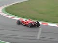 Entrenamientos F1 montmelo 25/02/08(final de recta)