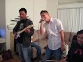 Nhin Lu singing on Rock Band