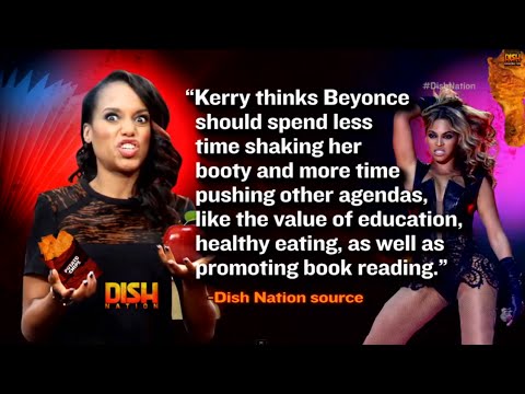 role - Kerry Washington thinks Beyonce needs to spend less time shaking her booty and more teaching young African-American girls about self-awareness and healthy eating.