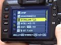 Olympus E-520 Menu
