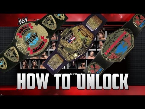 how to unlock wcw belt in wwe 13