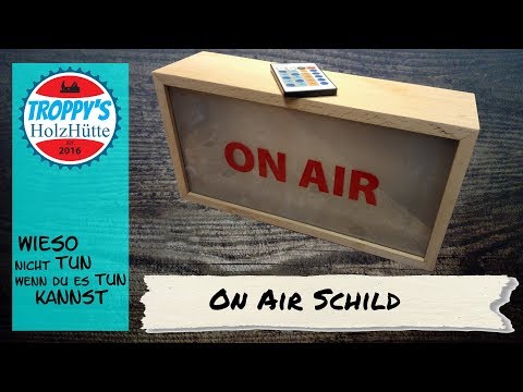 On-Air-Schild/Wandschild/On Air LED Light Box