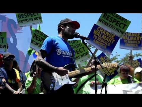 Ben Harper @anti-Walmart Rally