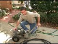 How to Use & Maintain a Pressure Washer : How to Set Up a Pressure Washer How to Use & Maintain a Pressure Washer : How to Set Up a Pressure Washer