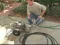 How to Use & Maintain a Pressure Washer : How to Set Up a Pressure Washer