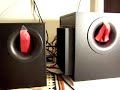 Logitech Z-5300e+Z-5500 Bass Reflex Comparison Manele-Gratis.net