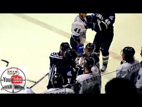hockey fight foire marquis vs cool 12 oct 2012