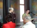 Robyn accepts the honorary prize of Sthlm city!