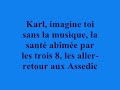 Ferme les yeux et imagine-toi Soprano ft blacko ( paroles )