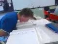 a new way to turn pages wen bored in class aha