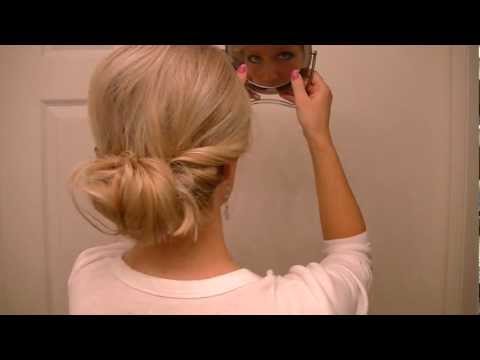 how to quick easy updos