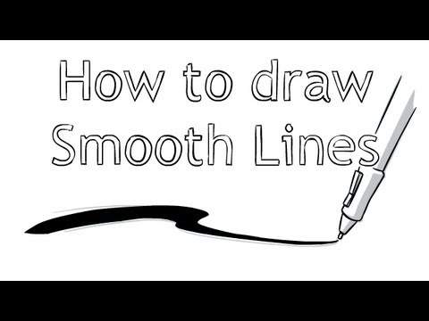 how to draw smooth lines in photoshop