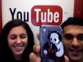 Katie and Zal at Macworld with SWAG