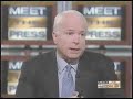 McCain in 2005: I TOTALLY support Bush