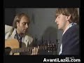 re beppe canta insieme a toni malco lo storico inno della ss lazio 1900