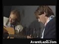 re beppe canta insieme a toni malco lo storico inno della ss lazio 1900