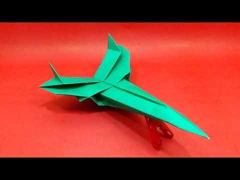 Best Design Paper Jet Airplane – How To Make origami Jet Aircraft for ...