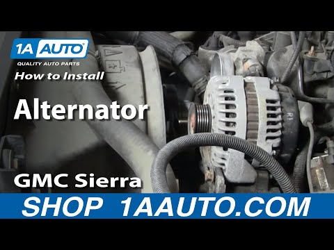 How To Install Replace Alternator Chevy Silverado Tahoe GMC Sierra Yukon 99-02 1AAuto.com