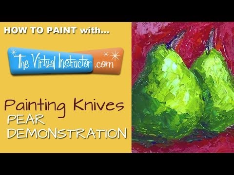 how to knife paint