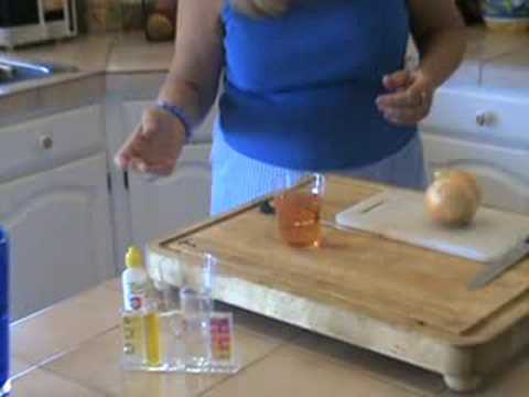 chlorinated water - After seeing this you might feel better about drinking and cooking with your swimming pool water.