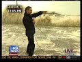 Geraldo Rivera Falls From Hurricane IKE