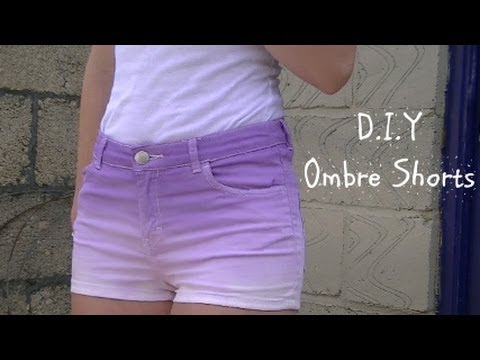 how to dye ombre fabric