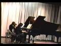 videos de Bach Christmas Oratorio Suite 1 of 7 - Chorale - Zoya and Pavel Zarukin piano duet