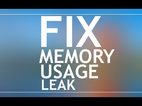 how to fix memory leak windows xp