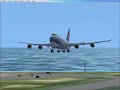 China airlines landing at St Maarten China airlines landing at St Maarten