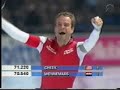 Erben Wennemars very happy with third place 500m WC 2003 Erben Wennemars very happy with third place 500m WC 2003