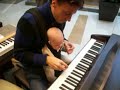 Preston Hegouaburu - Child prodigy playing piano (jingle bells)