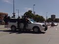 Denver Police roll into town for DNC Denver Police roll into town for DNC