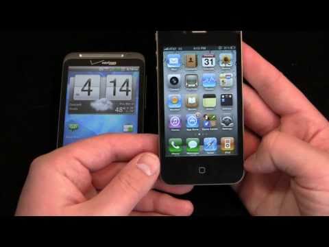 HTC ThunderBolt vs. Apple iPhone 4 Part 1