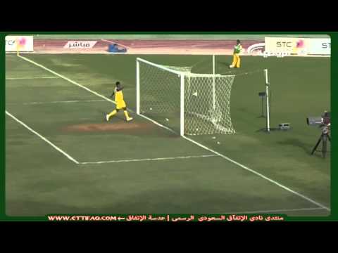 هدف الاتفاق الاول على النصر الدوري الممتاز للناشئين.