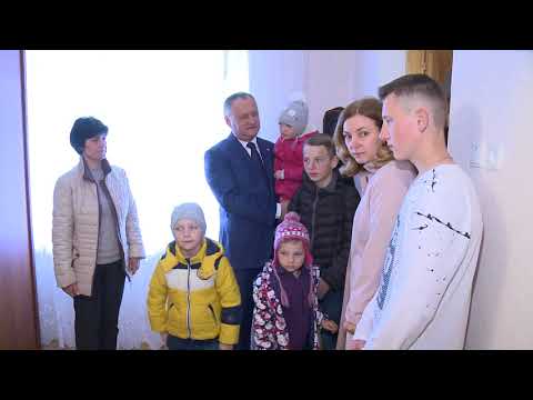 The First Lady foundation helped the family of Zakhariya to move to a new house