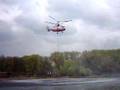 Firefighting helicopters in Lefortovo park - 1
