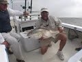 bull red drum off the coast of st. simons island with capt. mark noble.  mark and his two guests reel in bull red drum in the 20-30lb range in rough seas.  great video clip from one of mark's episodes.  fish with mark when you come to st. simons, check out his website at http://www.georgiafishing.net