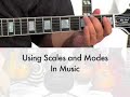 MJS Lead Guitar Lesson Using Scales & Modes with Chords MJS Lead Guitar Lesson Using Scales & Modes with Chords