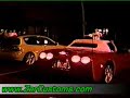 Drag Racing Honda Civic Hatchback Turbo I4 vs. Chevy Corvett Drag Racing Honda Civic Hatchback Turbo I4 vs. Chevy Corvett