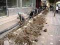Hombres trabajando en Beijing