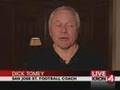Dick Tomey with KRON 4's Gary Radnich