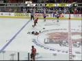 Dion Phaneuf Destroys Kyle Okposo & Phaneuf vs Morency Sept 17th 2009 [HQ]