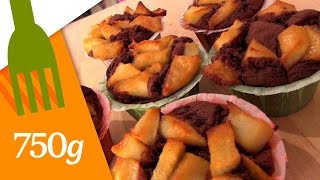 Moelleux au chocolat aux pommes