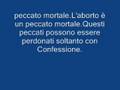IMMODESTIA E PECCATI MORTALI CHE POTETE VEDERE