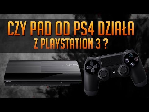 Czy pad od Playstation 4 (PS4 ) działa z Playstation 3 (PS3) ?