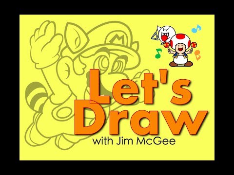 how to draw the mario characters