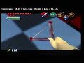 Legend Of Zelda: Ocarina of Time test areas on PSP