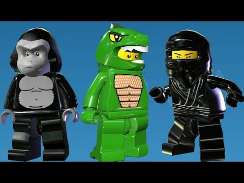 LEGO City Undercover Remaster - All 305 Playable Characters (Disguises) Unlocked (A Quick Look)