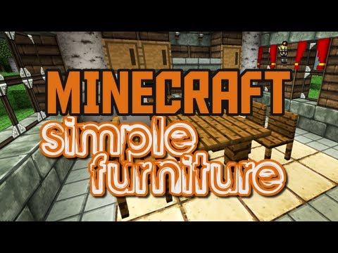 [Minecraft 1.1] Furniture Mod v2.1